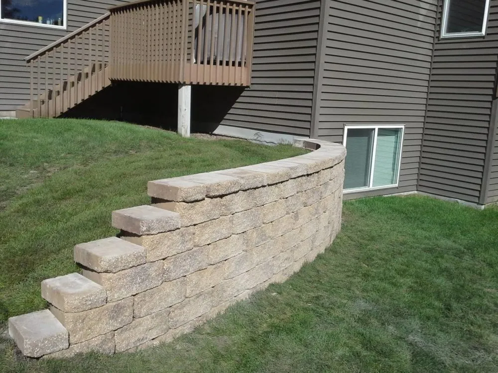 Custom residential landscaping with custom design across Ham Lake, MN - Buck Landscaping