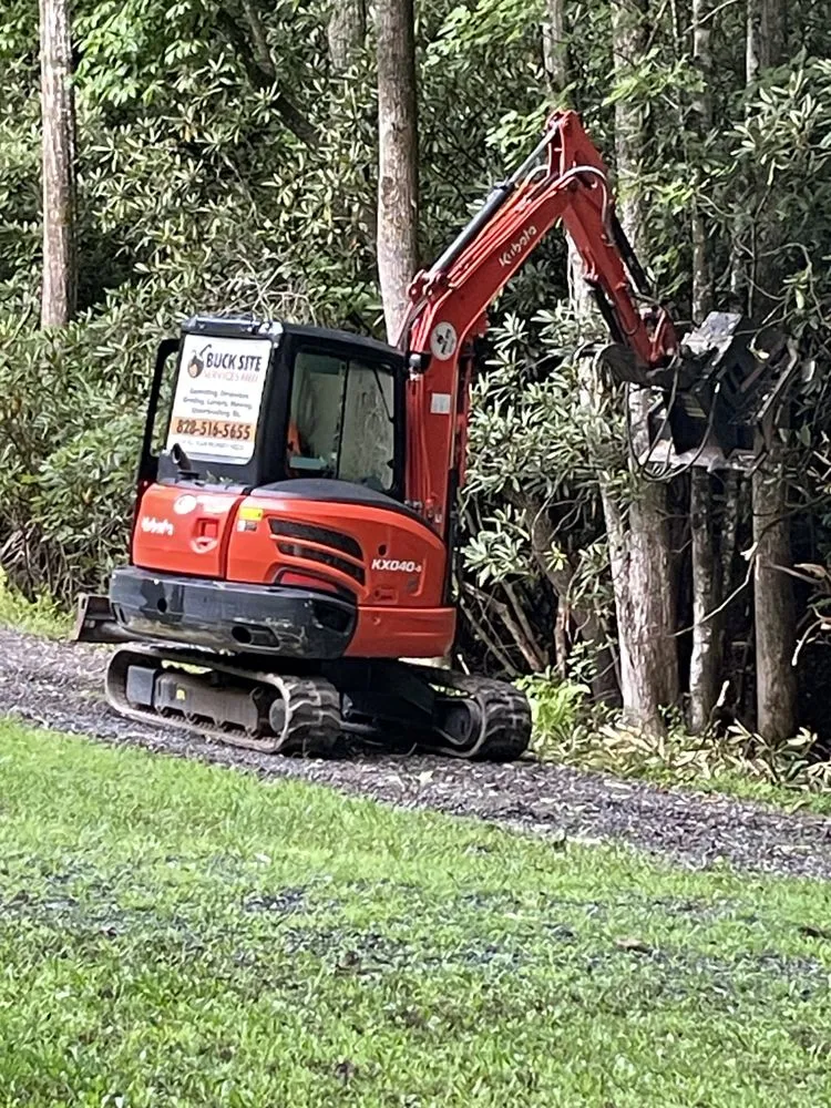 Professional lawn care service in Murphy, NC - Buck Site Services