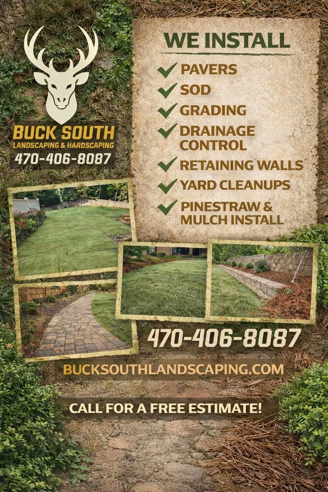 Top-rated garden landscaping in Acworth, GA - Buck South Landscaping