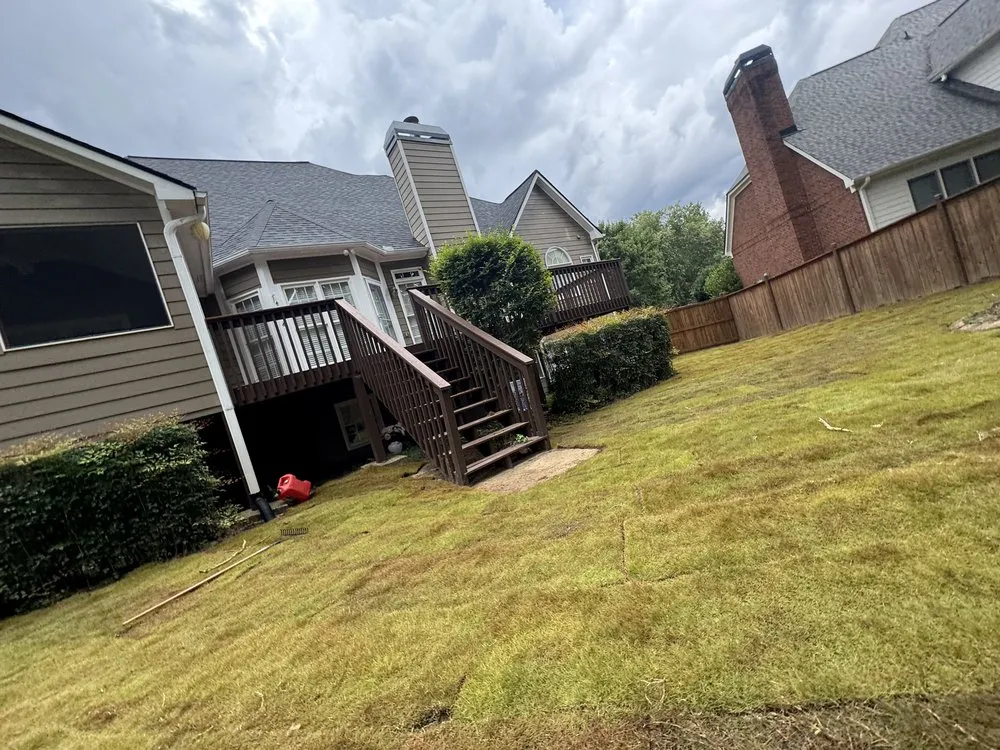 Reliable yard cleanup service for outdoor upgrades across Acworth, GA - Buck South Landscaping