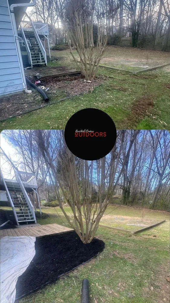 Affordable landscape design in Holly Springs, GA by Bucket Crew Outdoors