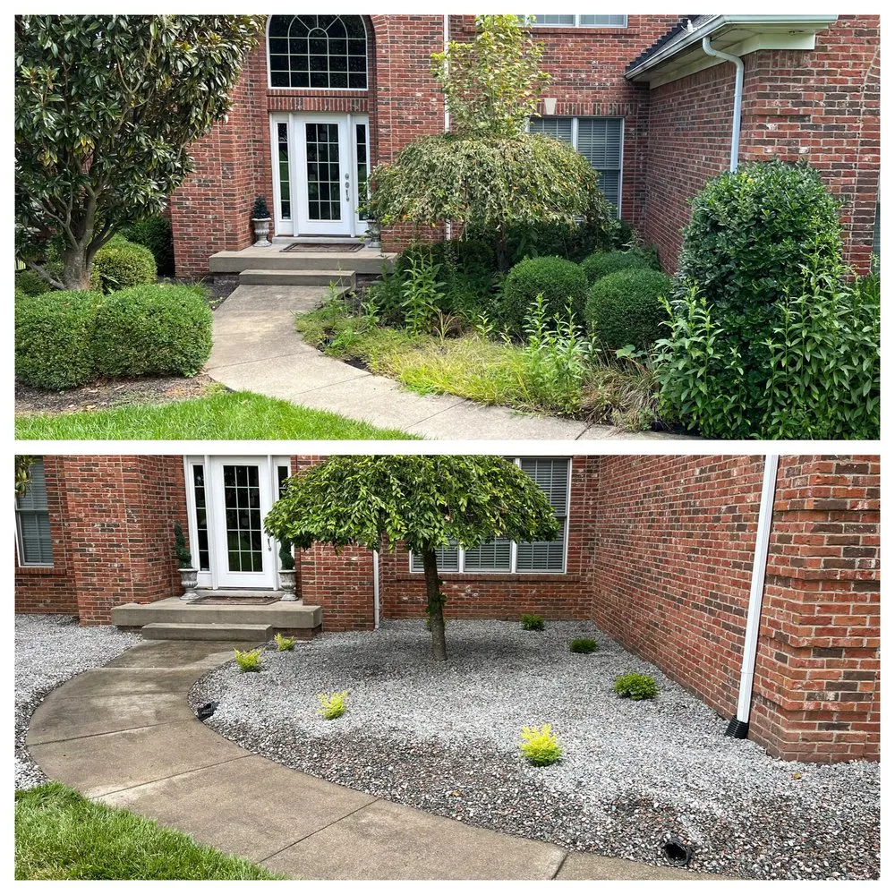 Trusted yard cleanup service in Jeffersonville, IN by Bucketz Landscape