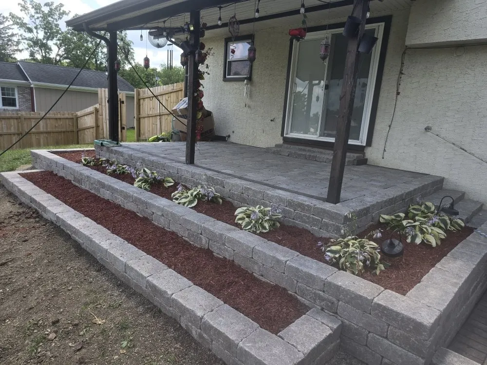 Custom outdoor landscaping in Canal Winchester, OH - Buckeye Dan's Affordable Lawn Services