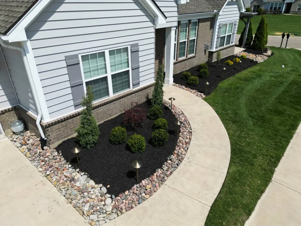 Professional residential landscaping in Dayton, OH by Buckeye Lawn and Landscaping/Oheil Irrigation Company