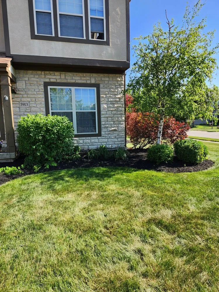 Affordable landscape installation in Hilliard, OH by Buckeye Lawn Cutters