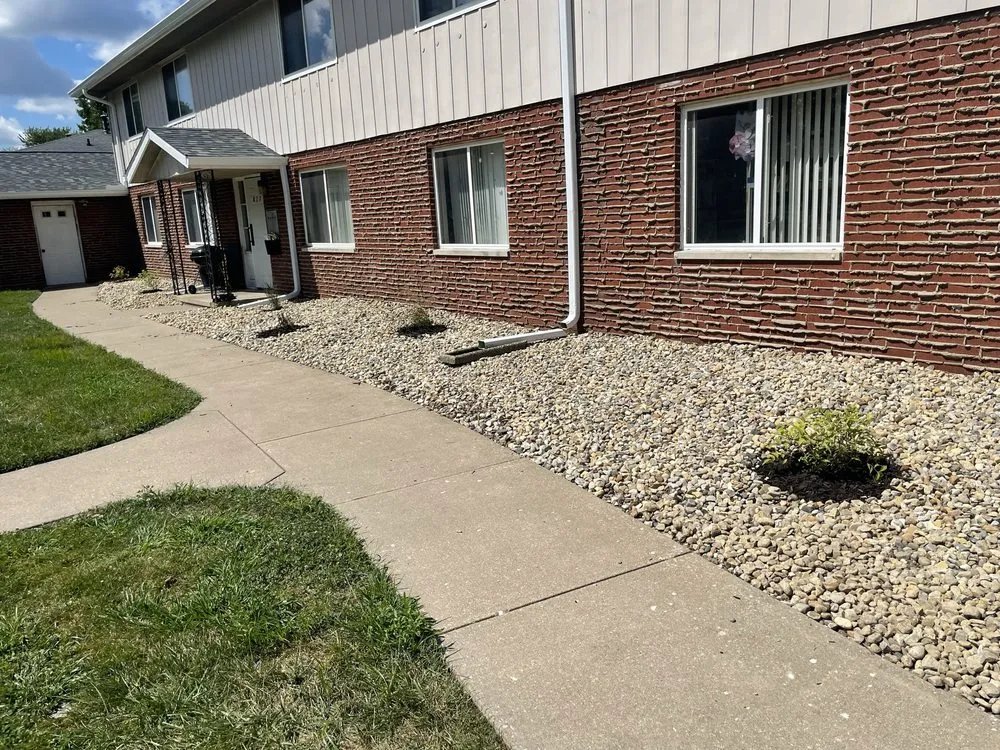 Professional outdoor landscaping experts serving West Peoria, IL - Buckley’s Mowing Service