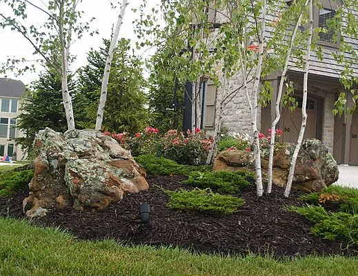 Custom outdoor landscaping for homes across Oklahoma City, OK - Buckley's Sticks & Stones