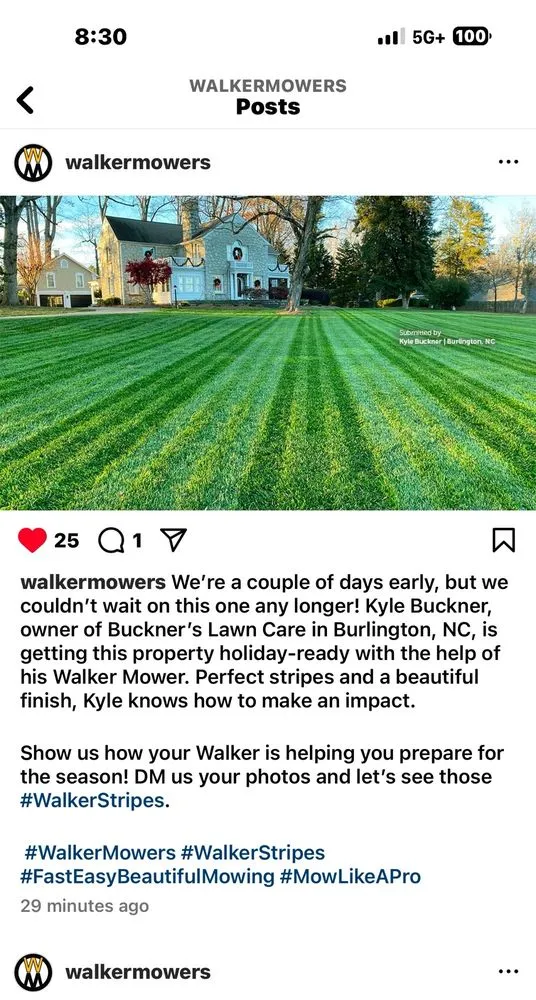 Custom landscaping services for year-round maintenance across Mebane, NC - Buckner’s Lawn Care