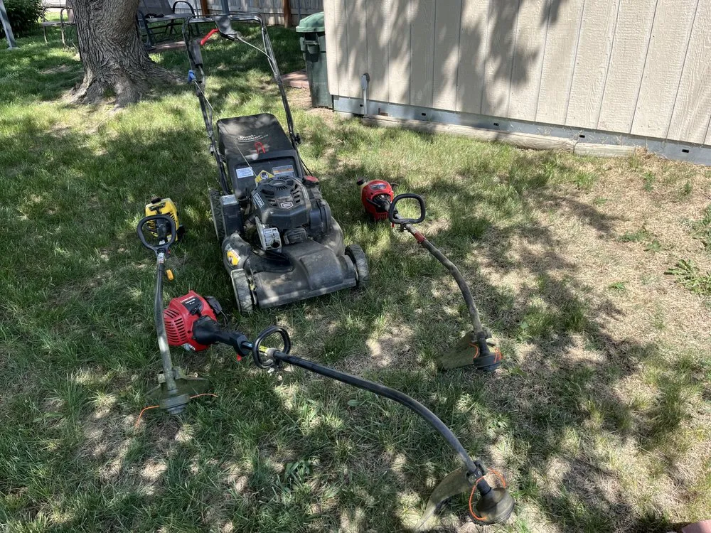 Professional outdoor landscaping in Lincoln, NE by Bucks Lawn Care