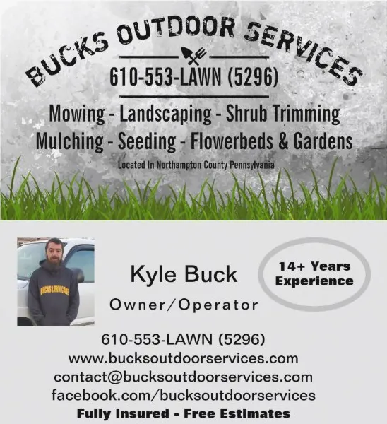 Affordable lawn mowing service in Bangor, PA by Bucks Outdoor Services