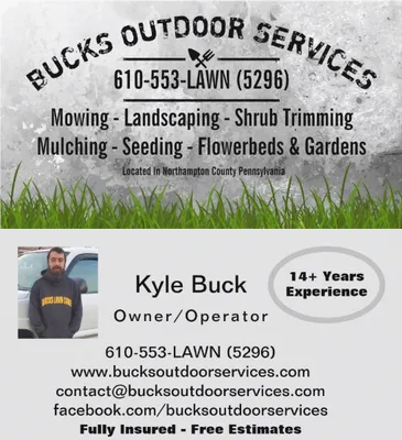 Bucks Outdoor Services Logo
