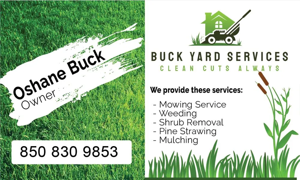 Local lawn mowing service experts serving Crestview, FL - Buck's Yard Services