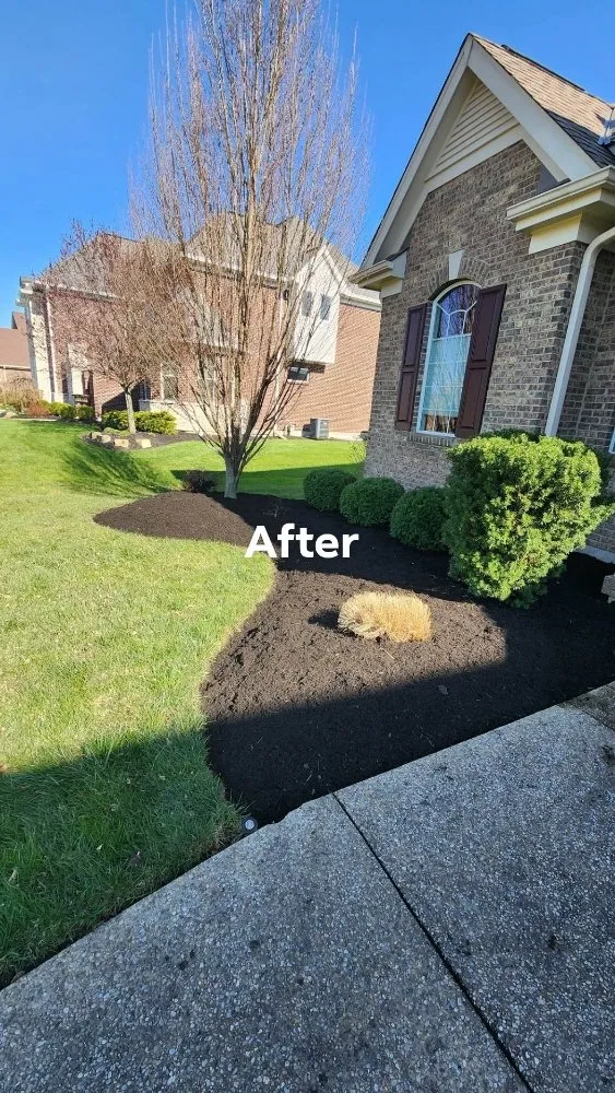 Professional lawn mowing service with custom design across West Chester, OH - buddys landscaping