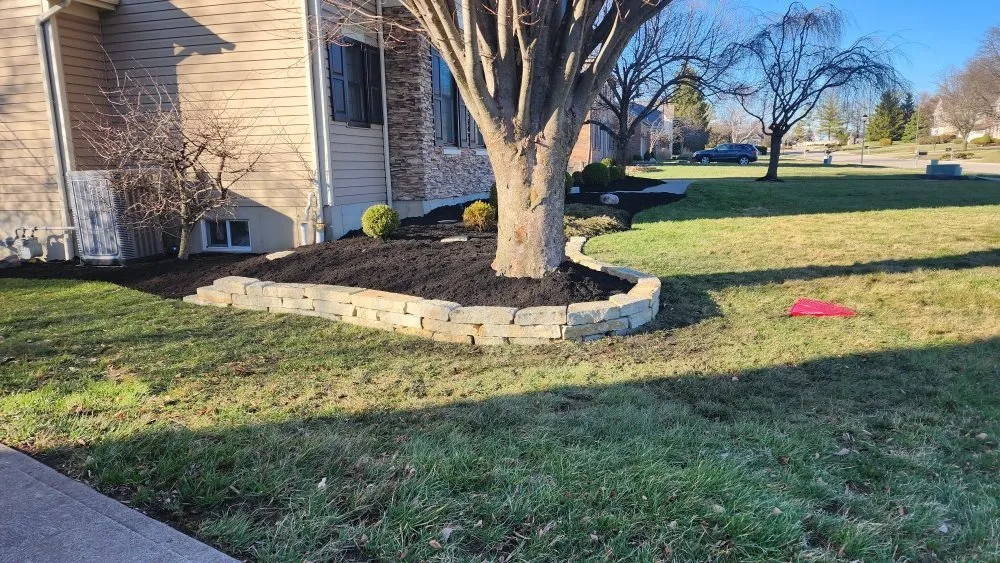 Affordable residential landscaping in West Chester, OH by buddys landscaping