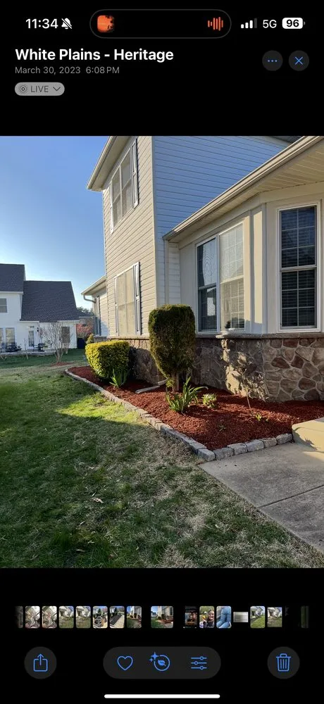 Custom landscape design for residential properties in La Plata, MD by Buddys Lawn Service