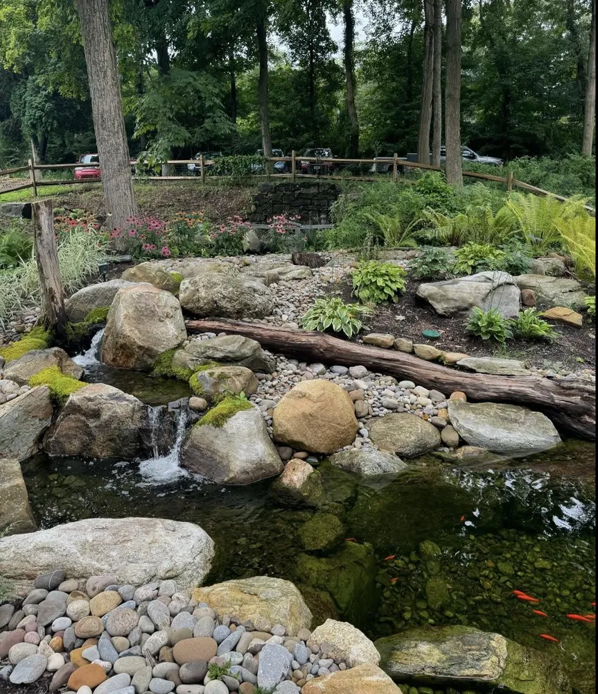 Professional garden landscaping for beautiful yards in Essex, CT by Buddy’s Property Services