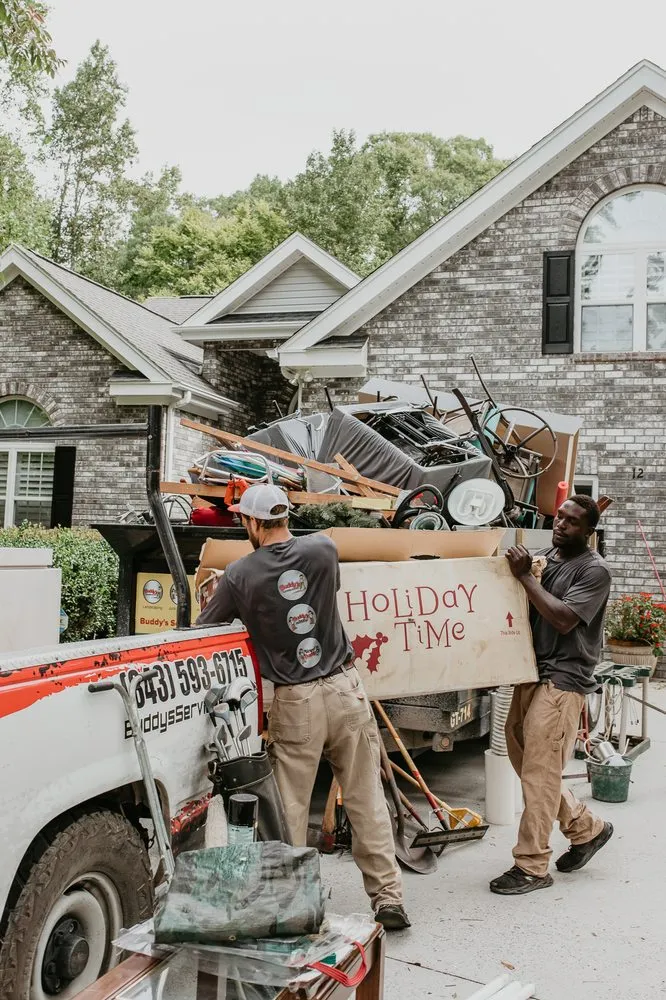 Custom landscape design in Calabash, NC by Buddy's Services