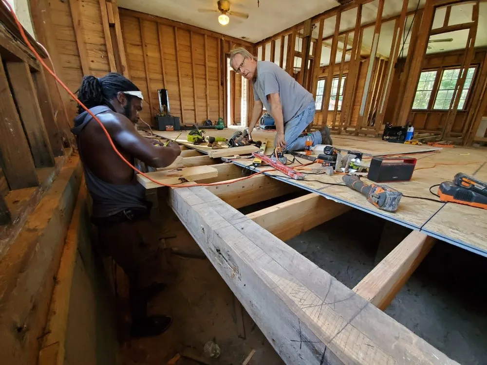 Professional garden landscaping in Calabash, NC by Buddy's Services