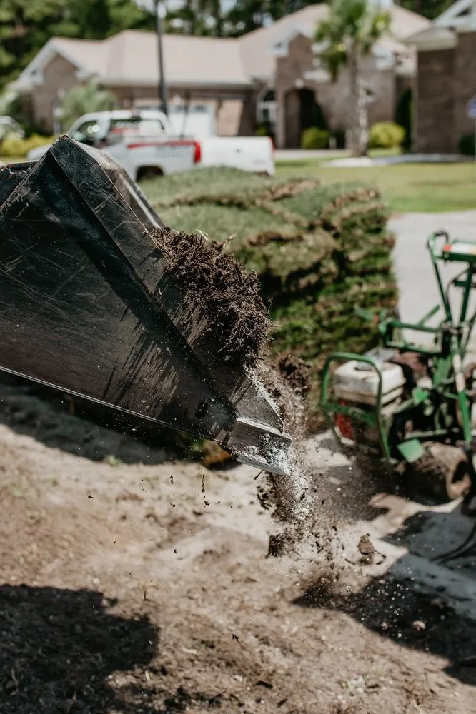 Professional landscape design in Calabash, NC by Buddy's Services