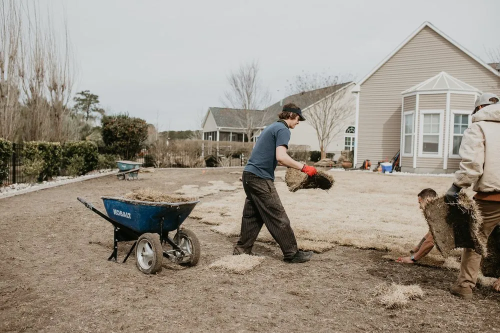 Trusted garden landscaping in Calabash, NC by Buddy's Services