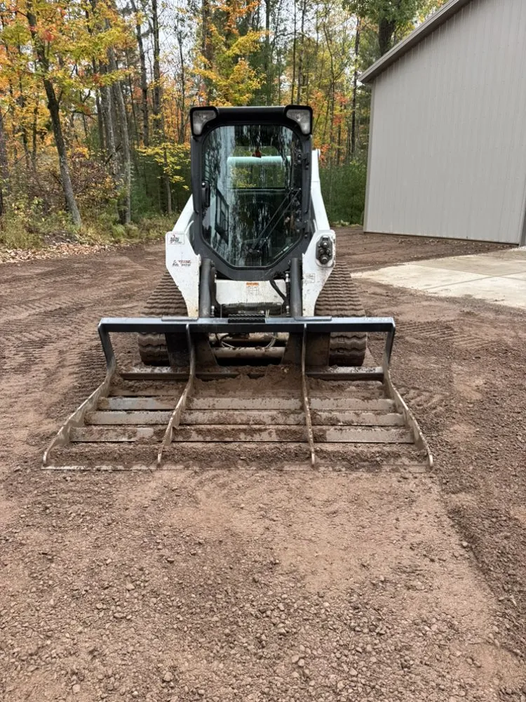 Expert yard cleanup service in Webster, WI by Buddy’s Skid Steer