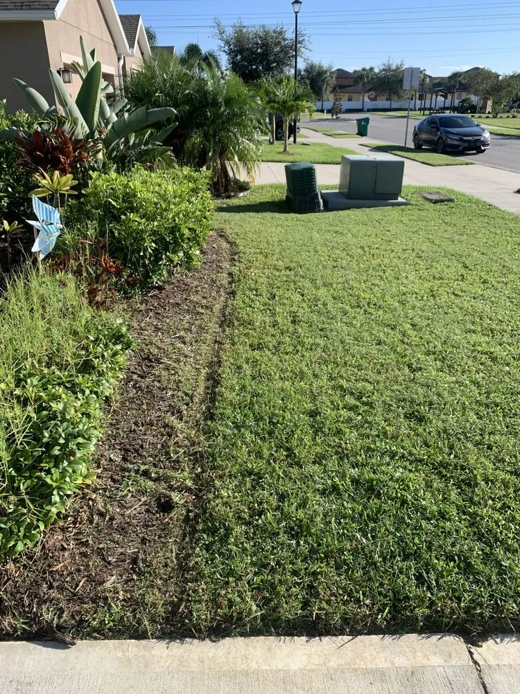 Professional garden landscaping in Melbourne, FL - Budget Bladez