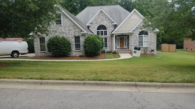 Custom garden landscaping for beautiful yards in High Point, NC by Budget Landscape