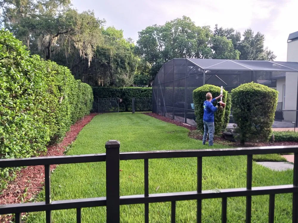 Reliable outdoor landscaping experts serving Orlando, FL - Budget lawn care property