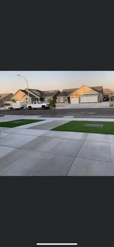 Reliable landscaping services for homes in Tulare, CA by Budget lawnscapes