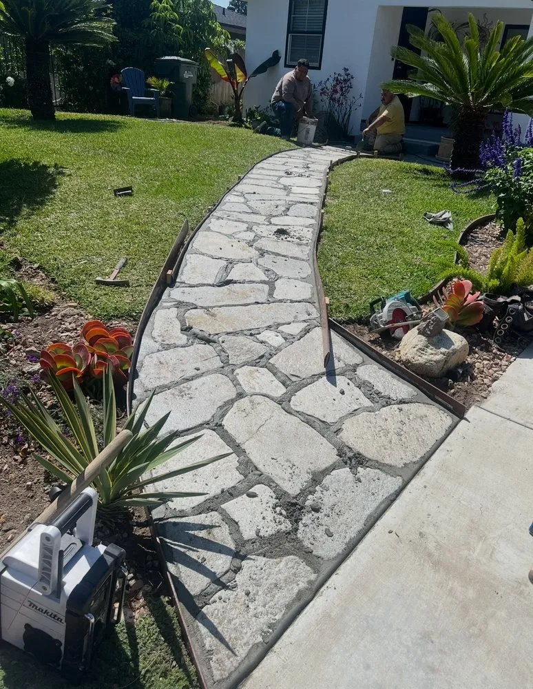 Local landscape installation for outdoor upgrades in El Monte, CA by Buena Vista construction & landscape