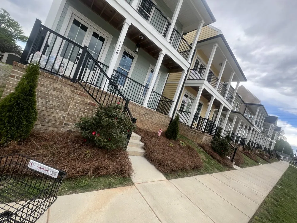 Reliable lawn mowing service in Charlotte, NC by Buendia Landscape