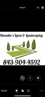 Buendia’s Lawn & Landscaping Logo