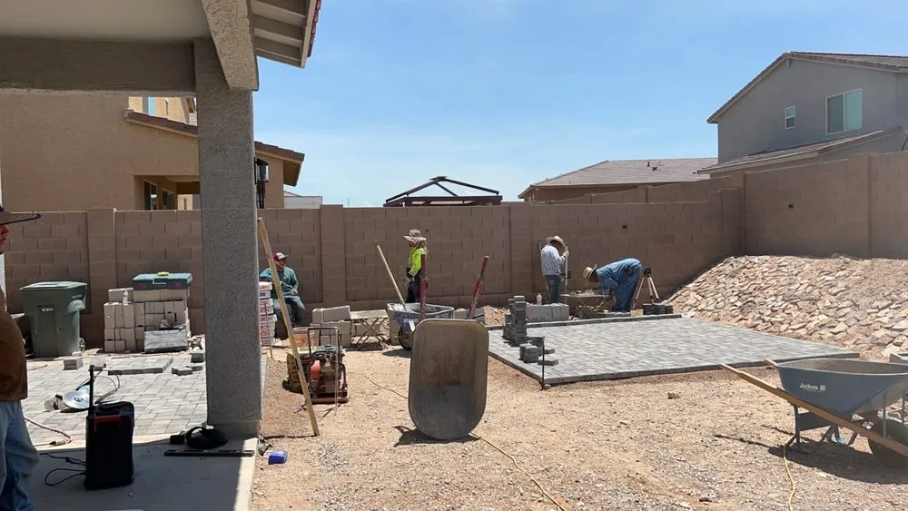 Custom residential landscaping for residential properties in Tucson, AZ by Bueras Hardscaping & Design