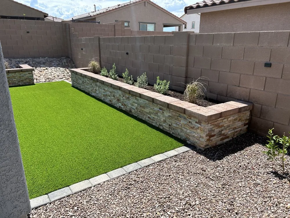 Top-rated outdoor landscaping in Tucson, AZ by Bueras Hardscaping & Design