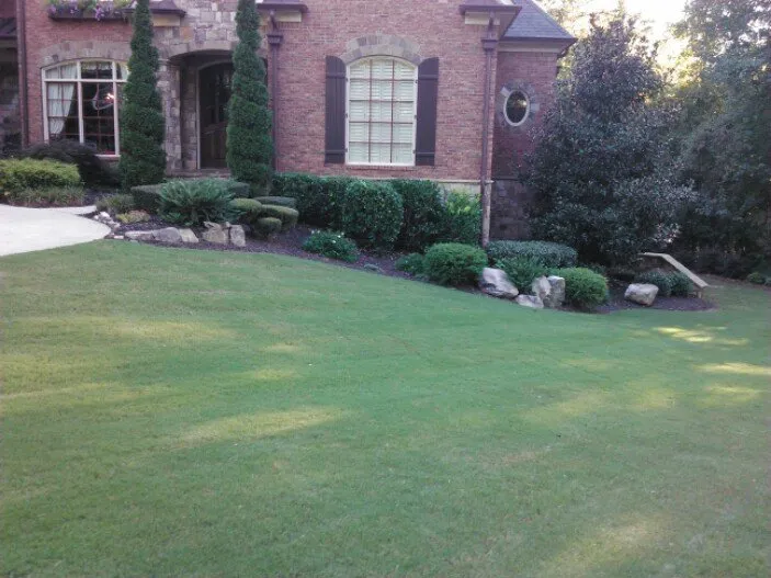 Custom landscape installation in Buford, GA - Buford Lawncare Service