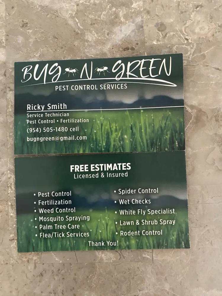 Local landscaping services in Hollywood, FL - Bug-N-Green