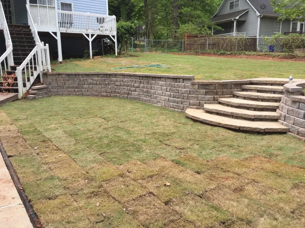 Affordable landscape installation near you in Douglasville, GA by BuGLe Lawn & Landscape Design