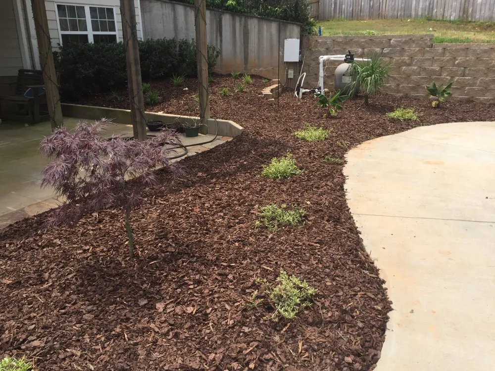 Expert landscape design for beautiful yards in Douglasville, GA by BuGLe Lawn & Landscape Design