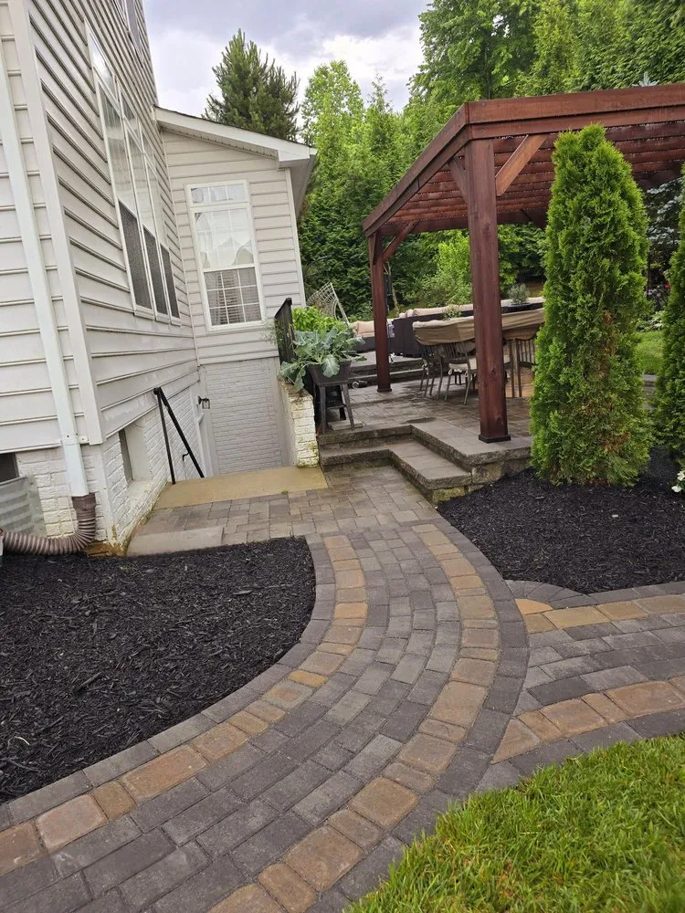 Professional landscape installation for outdoor upgrades in Saint Charles, MD by Buho