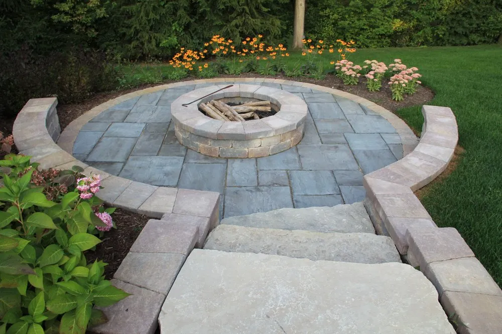 Affordable lawn mowing service for residential properties in Mundelein, IL by Buhrman Design Group