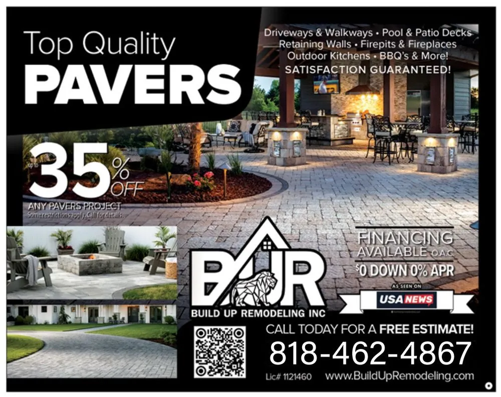 Reliable residential landscaping with custom design across Los Angeles, CA - Build Up Remodeling