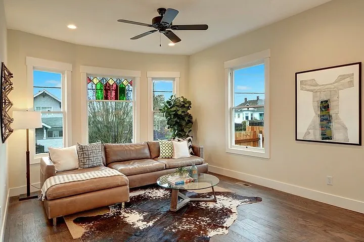 Expert lawn mowing service in Seattle, WA by Built by Self