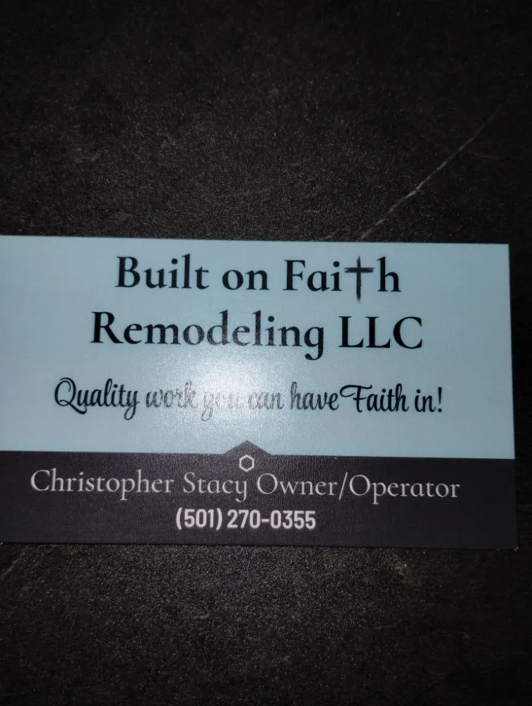 Expert residential landscaping in Searcy, AR by Built On Faith Remodeling