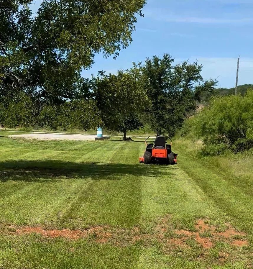 Custom yard maintenance for residential properties in Brownwood, TX by Buitron’s Outdoor Solutions