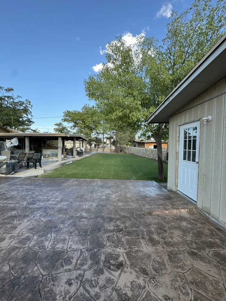 Expert lawn care service in El Paso, TX by Bull Concrete and Landscape