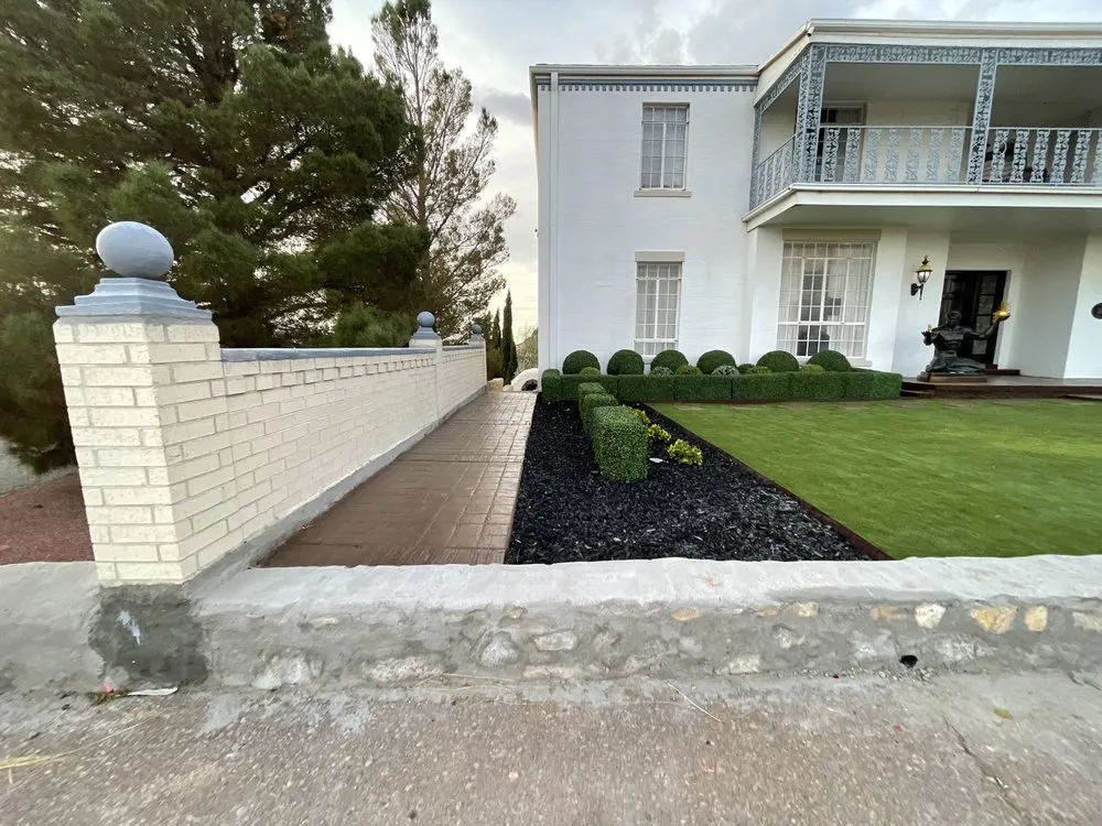 Local yard maintenance for homes across El Paso, TX - Bull Concrete and Landscape
