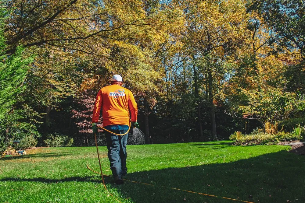Affordable lawn care service for beautiful yards in Chantilly, VA by Bull Run Turf & Pest Control