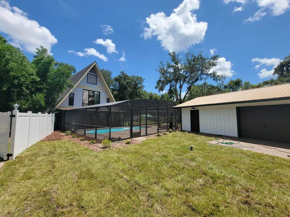 Custom residential landscaping in DeLand, FL by Bulldog Lawn & Landscaping