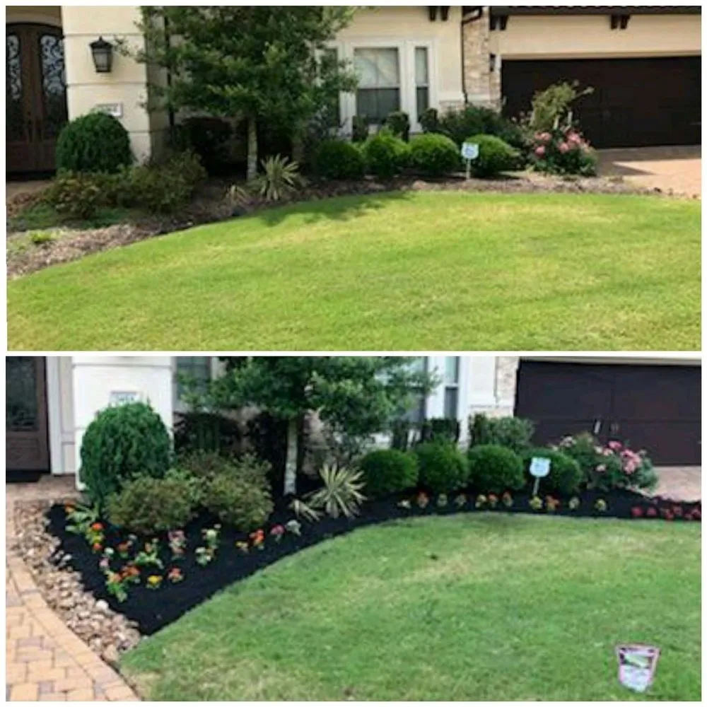 Expert landscape installation in San Antonio, TX by BullSht Outlawz
