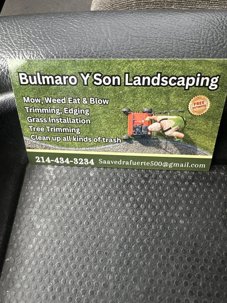 Reliable lawn care service experts serving Kerens, TX - Bulmaro Y Son Landscaping